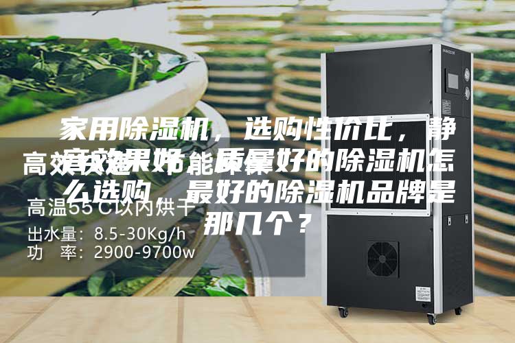 家用除濕機(jī)，選購(gòu)性價(jià)比，靜音效果好，質(zhì)量好的除濕機(jī)怎么選購(gòu)，最好的除濕機(jī)品牌是那幾個(gè)？