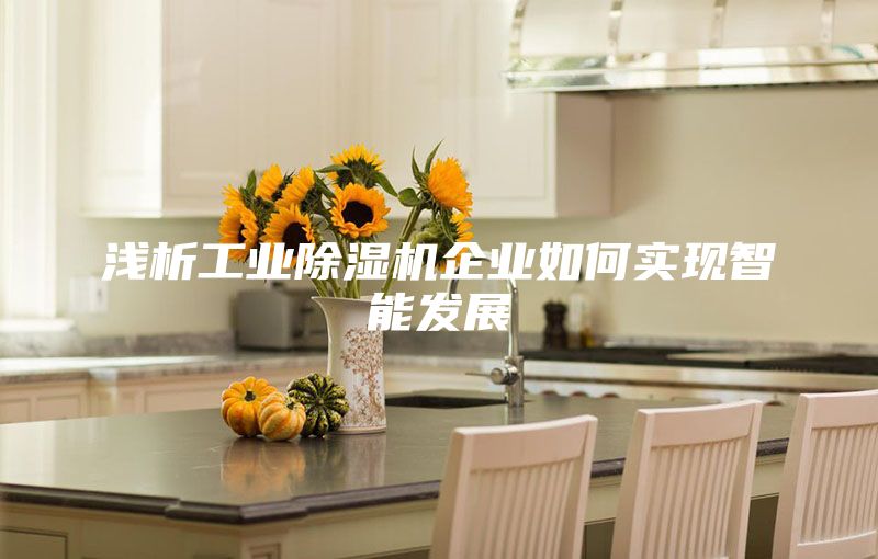 淺析工業(yè)除濕機企業(yè)如何實現(xiàn)智能發(fā)展