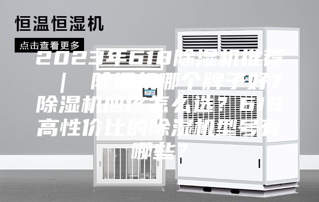 2023年618除濕機(jī)推薦 ｜ 除濕機(jī)哪個(gè)牌子好？除濕機(jī)應(yīng)該怎么選？618高性價(jià)比的除濕機(jī)型號有哪些？