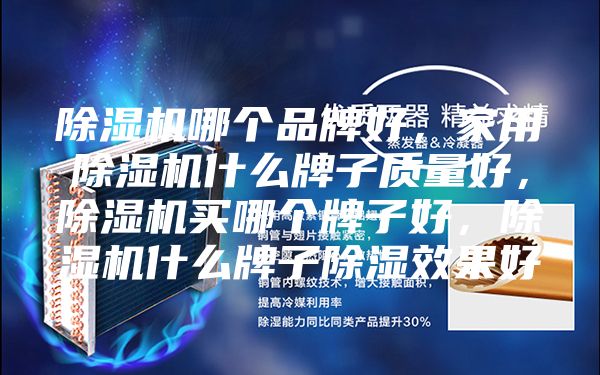 除濕機哪個品牌好，家用除濕機什么牌子質量好，除濕機買哪個牌子好，除濕機什么牌子除濕效果好