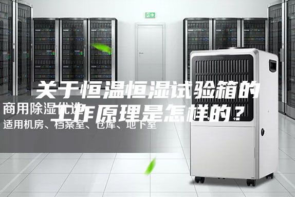 關(guān)于恒溫恒濕試驗箱的工作原理是怎樣的？
