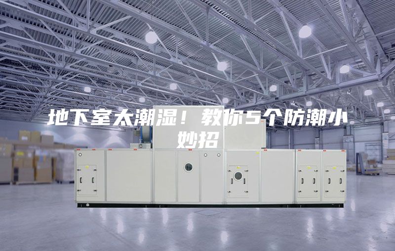 地下室太潮濕!教你5個防潮小妙招