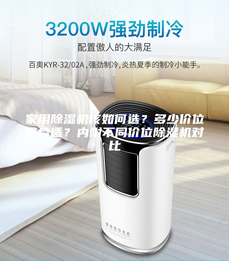 家用除濕機該如何選？多少價位更合適？內附不同價位除濕機對比