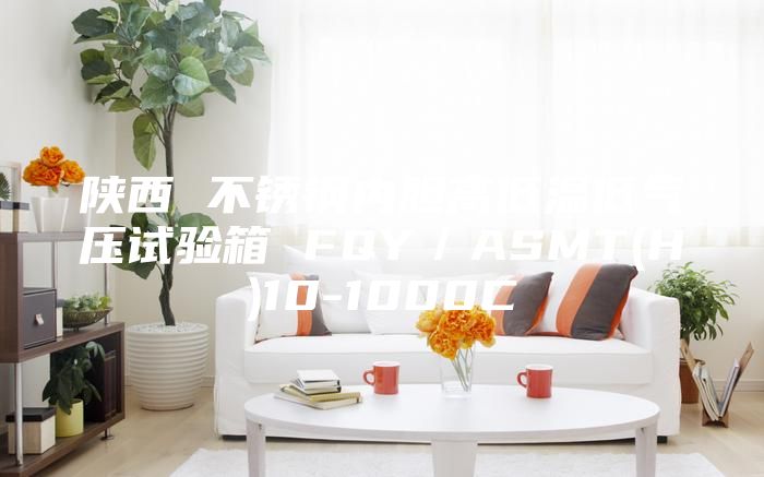 陜西 不銹鋼內(nèi)膽高低溫低氣壓試驗箱 FQY／ASMT(H)10-1000C