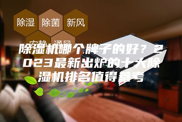 除濕機哪個牌子的好？2023最新出爐的十大除濕機排名值得參考