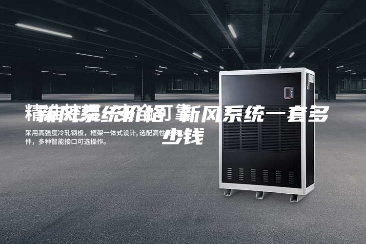 新風(fēng)系統(tǒng)價(jià)格 新風(fēng)系統(tǒng)一套多少錢