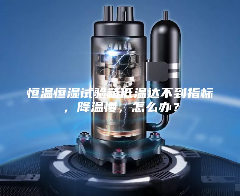 恒溫恒濕試驗箱低溫達不到指標,降溫慢,怎么辦?